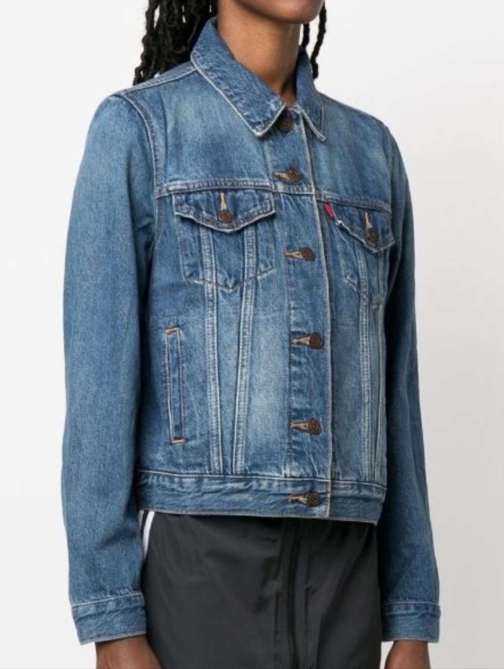 Levi Strauss & Co Original Trucker Denim Jacket Blue Size XS